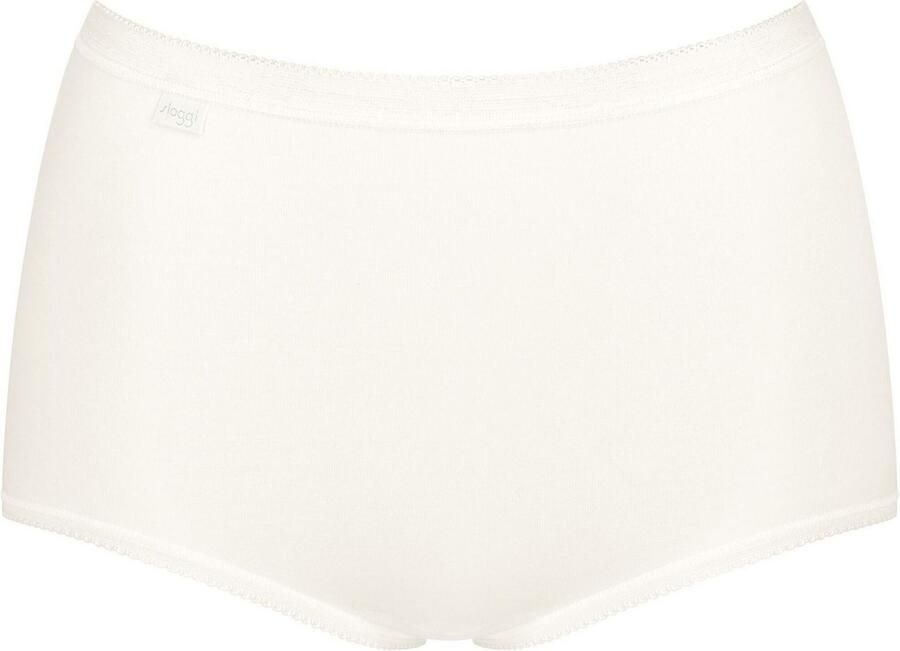 Sloggi Maxislip Basic + Katoenmix zachte naden hoge taille elastisch (Set van 4) - Foto 3
