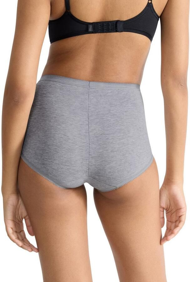 Sloggi Maxislip Basic + Katoenmix zachte naden hoge taille elastisch (Set van 4) - Foto 5