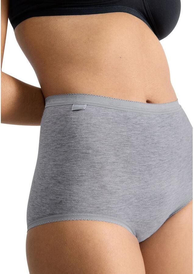 Sloggi Maxislip Basic + Katoenmix zachte naden hoge taille elastisch (Set van 4) - Foto 3