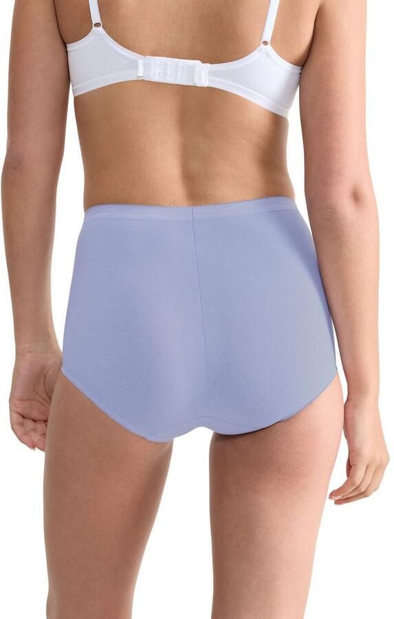 Sloggi Maxislip Basic + Katoenmix zachte naden hoge taille elastisch (Set van 4) - Foto 5