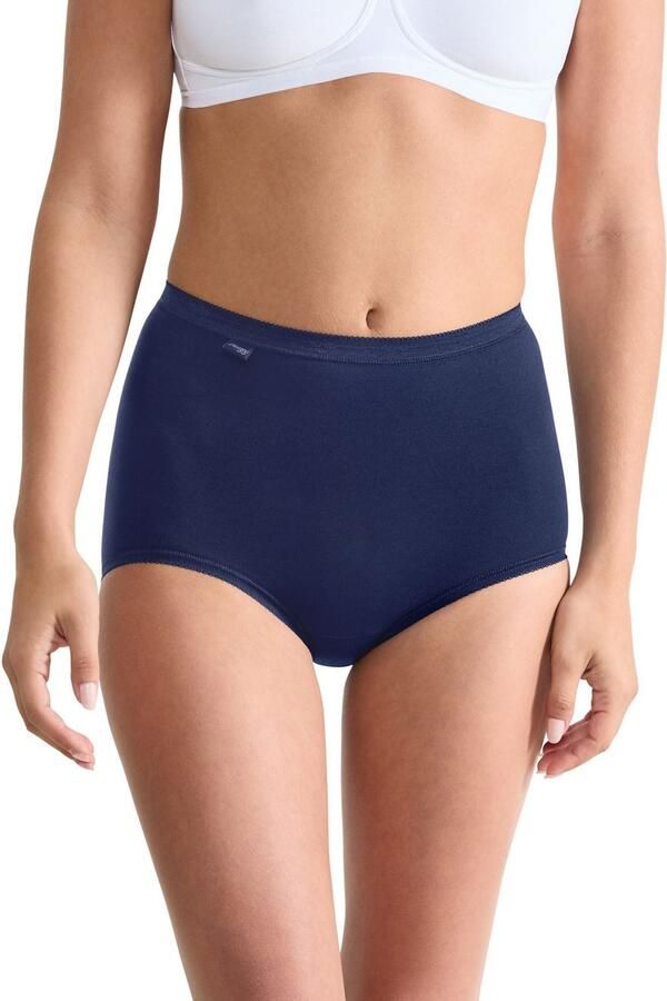 Sloggi Maxislip Basic + Katoenmix zachte naden hoge taille elastisch (Set van 4) - Foto 2