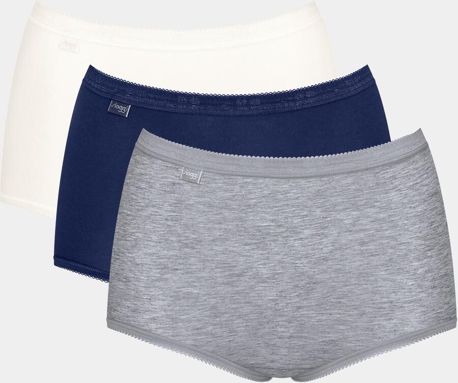 Sloggi Maxislip Basic + Katoenmix zachte naden single jersey (3 stuks) - Foto 18