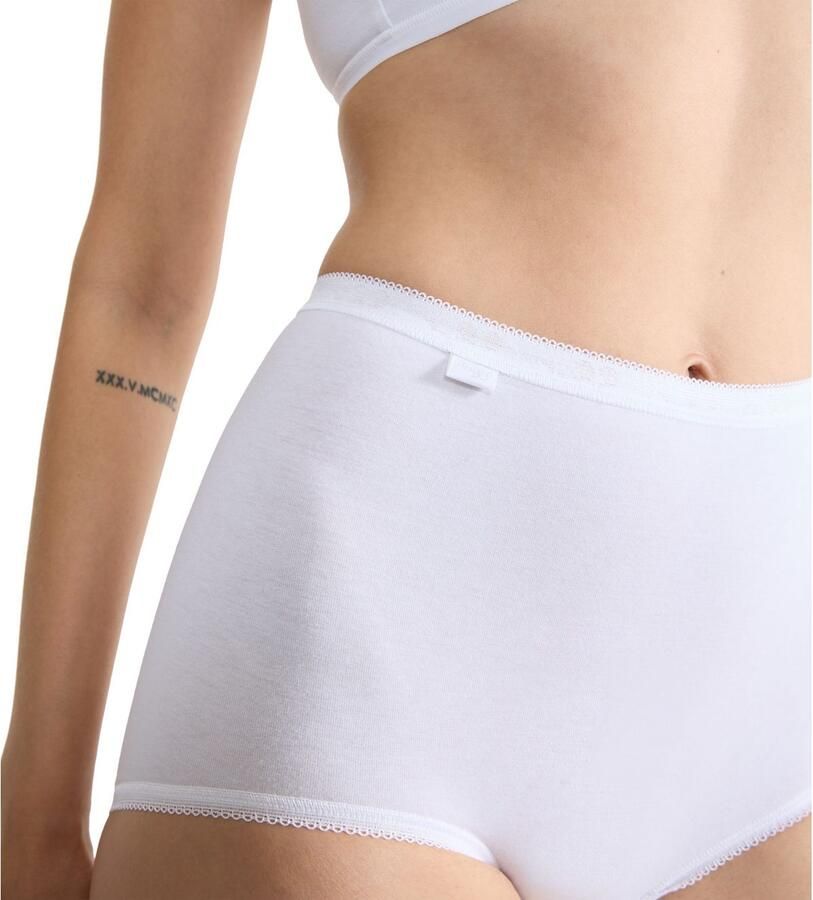 Sloggi Maxislip Basic + Katoenmix zachte naden single jersey (3 stuks)