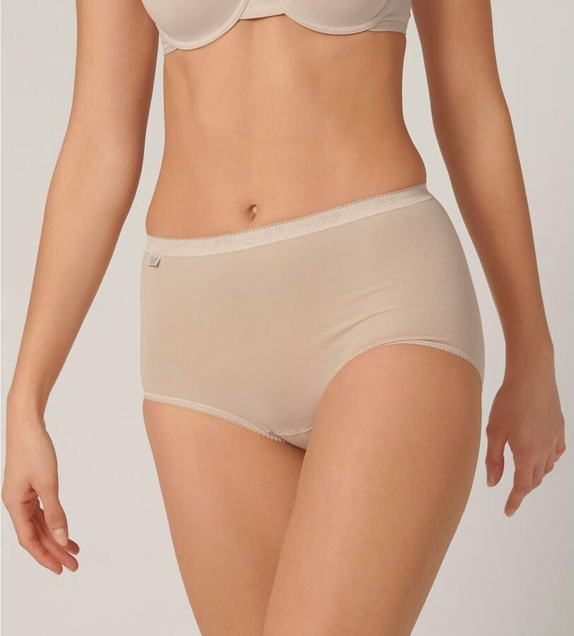 Sloggi Maxislip Basic + perfecte pasvorm katoenmix elastisch zachte naden (Set van 2) - Foto 4