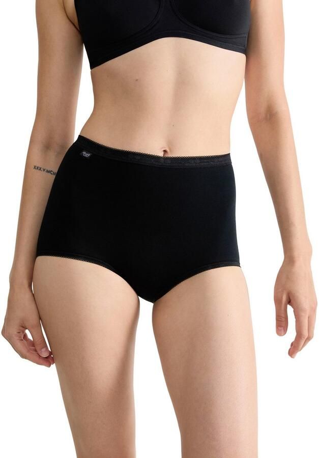 Sloggi Maxislip Basic + perfecte pasvorm katoenmix elastisch zachte naden (Set van 2) - Foto 4