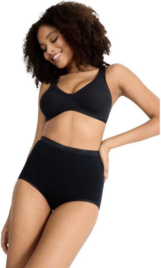 Sloggi Maxislip Basic + perfecte pasvorm katoenmix zacht elastisch (Set van 3) - Foto 5