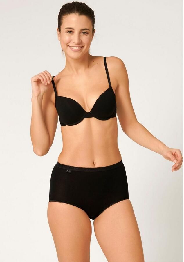 Sloggi Maxislip Basic + zachte naden katoenmix elastisch (4 stuks Set van 4) - Foto 3