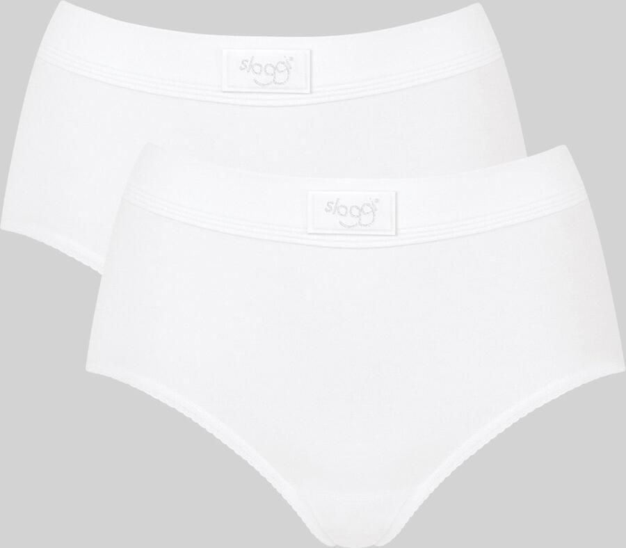 Sloggi Maxislip Double comfort Katoenmix elastisch zacht sportieve look ademend (2 stuks Set van 2) - Foto 6