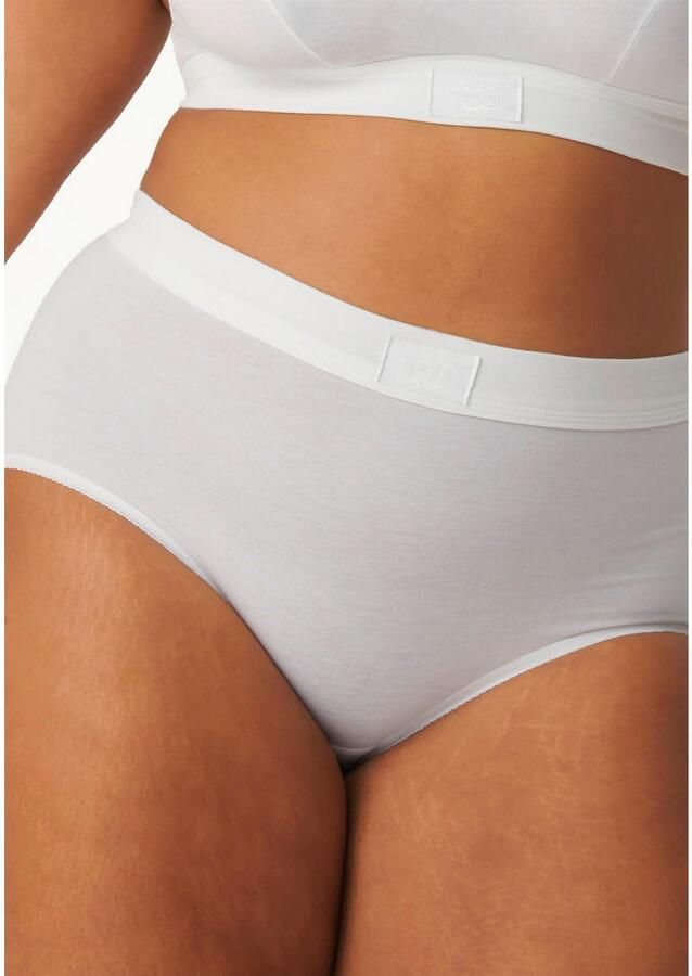 Sloggi Maxislip Double comfort Katoenmix elastisch zacht sportieve look ademend (2 stuks Set van 2) - Foto 3