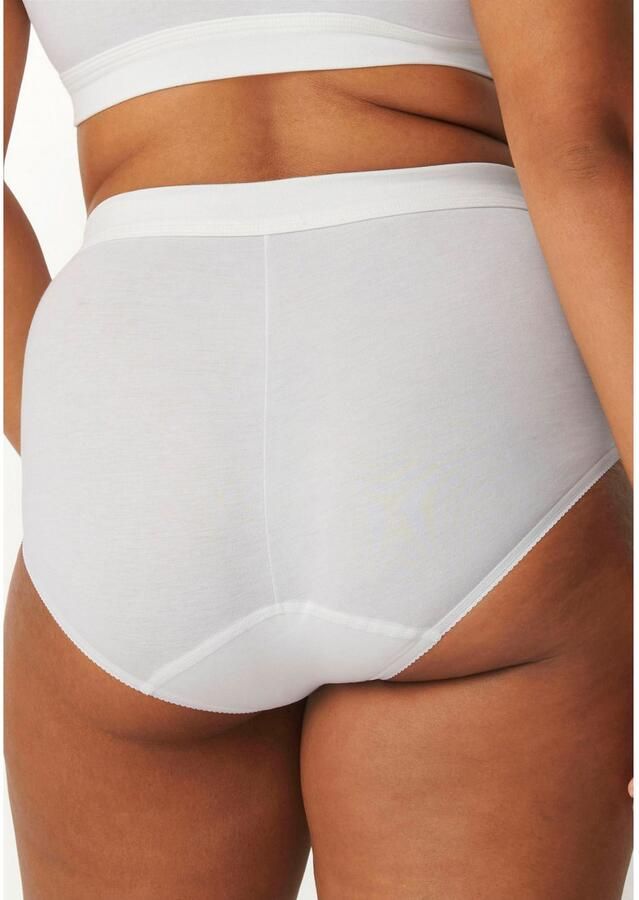 Sloggi Maxislip Double comfort Katoenmix elastisch zacht sportieve look ademend (2 stuks Set van 2) - Foto 2