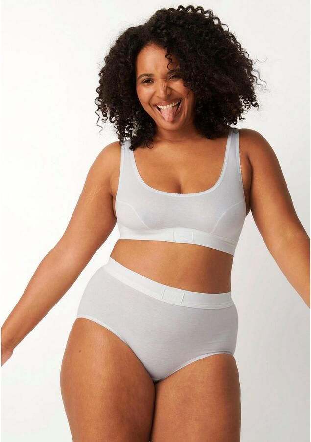 Sloggi Maxislip Double comfort Katoenmix elastisch zacht sportieve look ademend (2 stuks Set van 2) - Foto 4