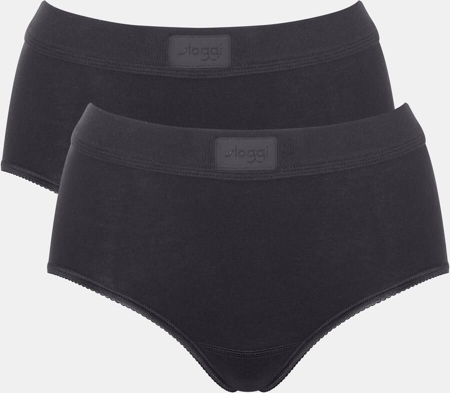 Sloggi Maxislip Double Comfort T extra zacht hoge taille lage beenuitsnijding (2 stuks Set van 2) - Foto 6