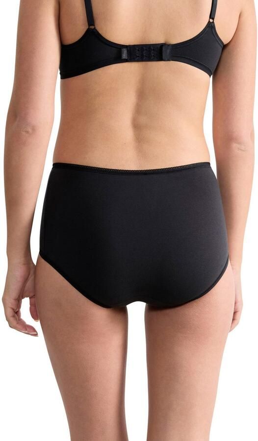 Sloggi Midislip 24 7 Cotton Kant ondoorzichtig zachte katoenmix elastisch (3 stuks) - Foto 4