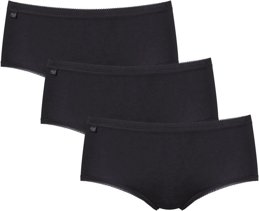 Sloggi Midislip Basic + Katoen klassieke stijl comfortabel middelhoge taille zachte naden (3 stuks) - Foto 6