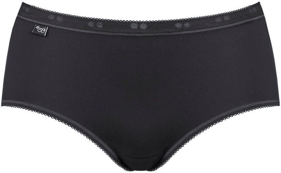 Sloggi Midislip Basic + perfecte pasvorm vrouwelijk katoenmix single jersey zacht (4 stuks Set van 4) - Foto 6