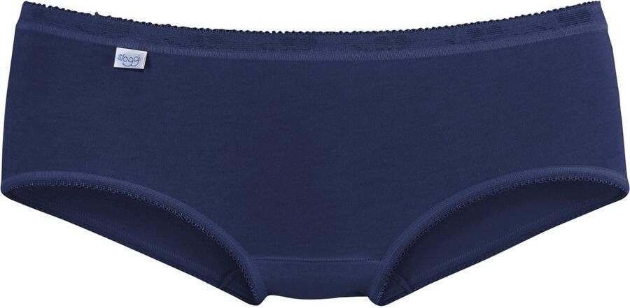 Sloggi Midislip Basic + Katoenmix elastisch zachte naden comfortabel vrouwelijk (4 stuks Set van 4) - Foto 4