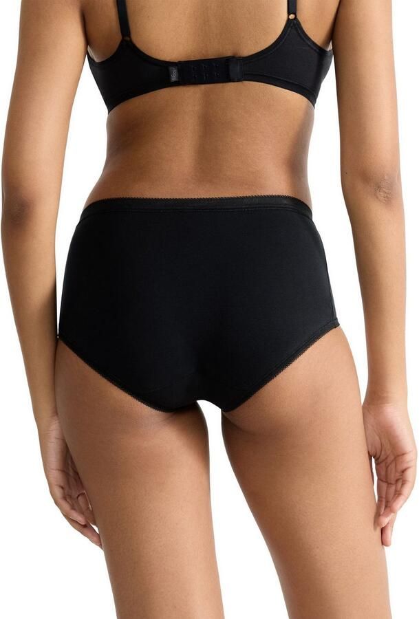 Sloggi Midislip Basic + Katoenmix klassieke stijl middelhoge taille zachte naden (3 stuks) - Foto 3