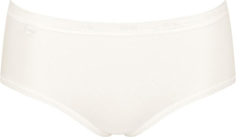 Sloggi Midislip Basic + Katoenmix elastisch zachte naden comfortabel vrouwelijk (4 stuks Set van 4) - Foto 6