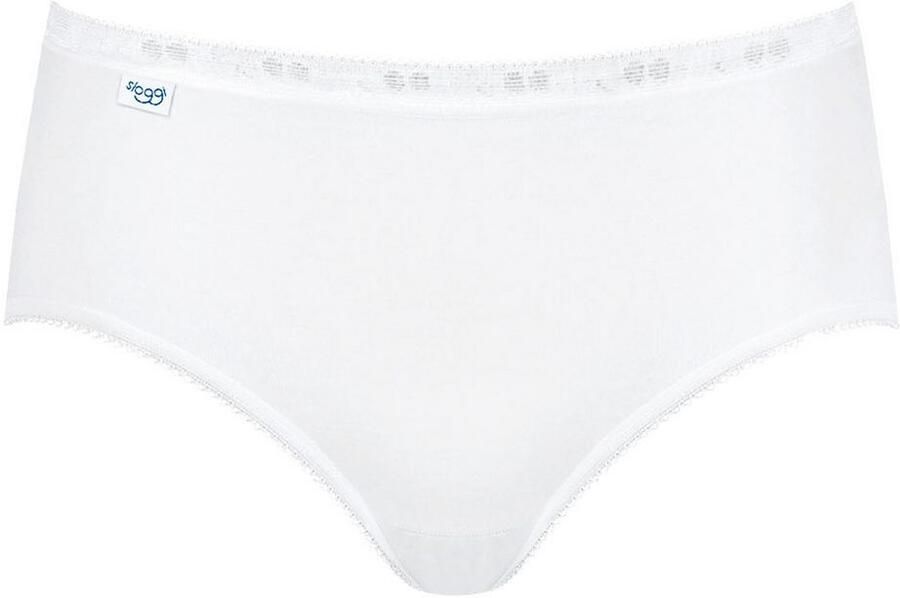 Sloggi Midislip Basic + perfecte pasvorm katoenmix zachte naden elastisch (2 stuks Set van 2) - Foto 5
