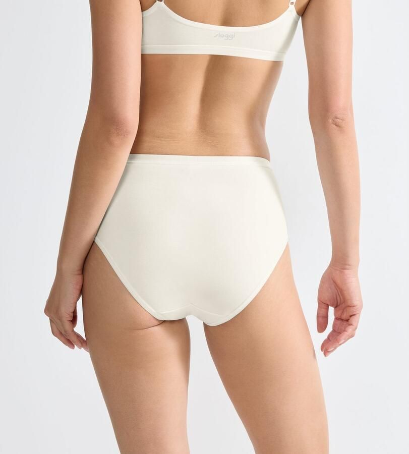 Sloggi Midislip GO Daily Cotton Glans-effect details zacht katoenmix comfortabel elastisch (Set van 3) - Foto 2