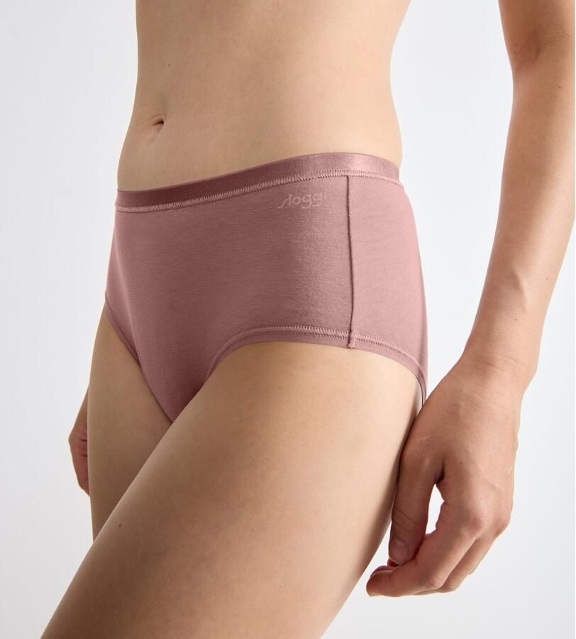 Sloggi Midislip GO Daily Cotton Glans-effect details zacht katoenmix comfortabel elastisch (Set van 3) - Foto 3