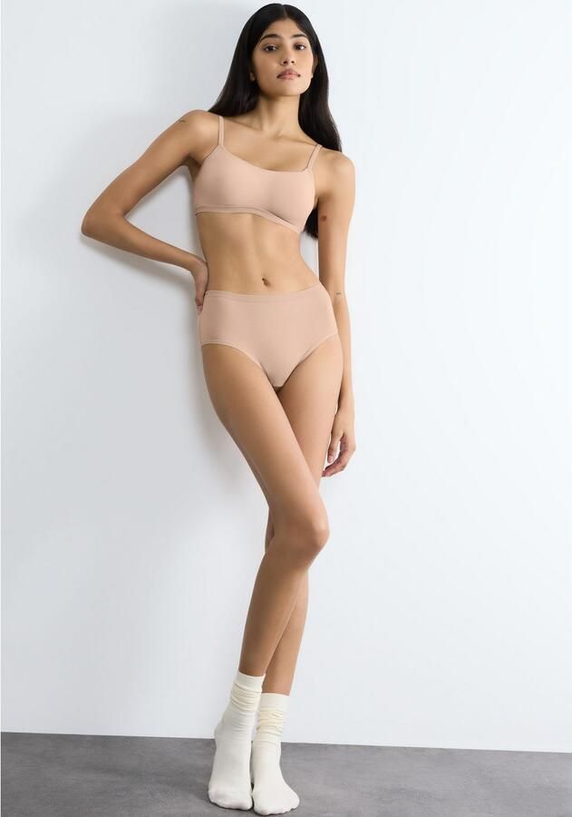 Sloggi Midislip GO Daily Cotton Glans-effect details zacht katoenmix comfortabel elastisch (Set van 3)