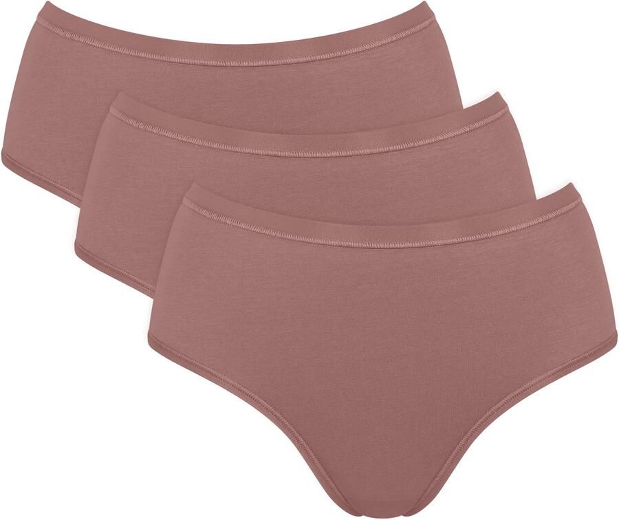 Sloggi Midislip GO Daily Cotton Glans-effect details zacht katoenmix comfortabel elastisch (Set van 3) - Foto 6