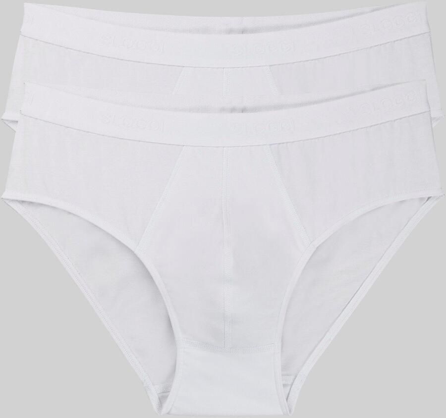 Sloggi Midislip Men 24 7 zacht ademend zonder ingreep softband katoenmix (Set van 2) - Foto 5