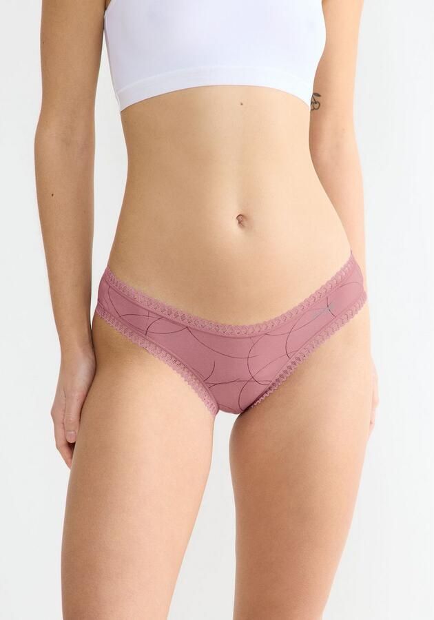 Sloggi Minislip GO Crush rekbare kantdetails effen gedessineerd (Set van 3) - Foto 2