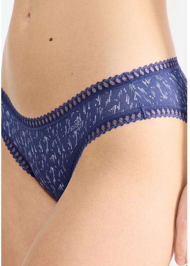 Sloggi Minislip GO Crush rekbare kantdetails effen gedessineerd (Set van 3)