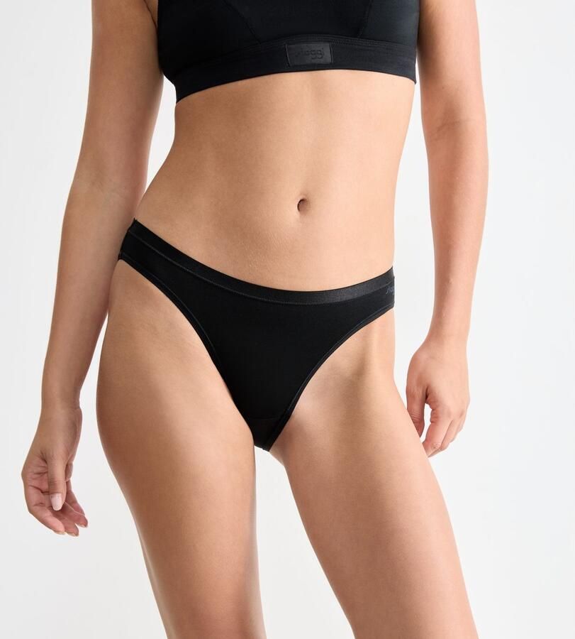 Sloggi Minislip GO Daily Cotton platte elastische band katoenmix comfortabel zacht (3 stuks) - Foto 4
