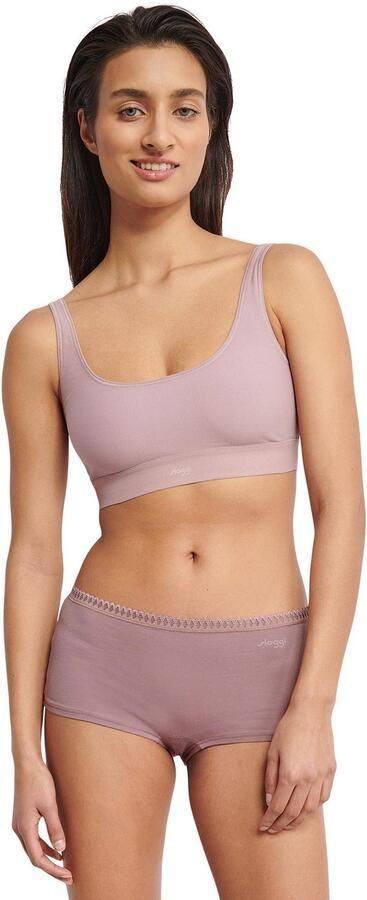 Sloggi Retro hipster GO Crush Kantdetails Multipack katoenmix zacht elastisch comfortabel (Set van 3) - Foto 6