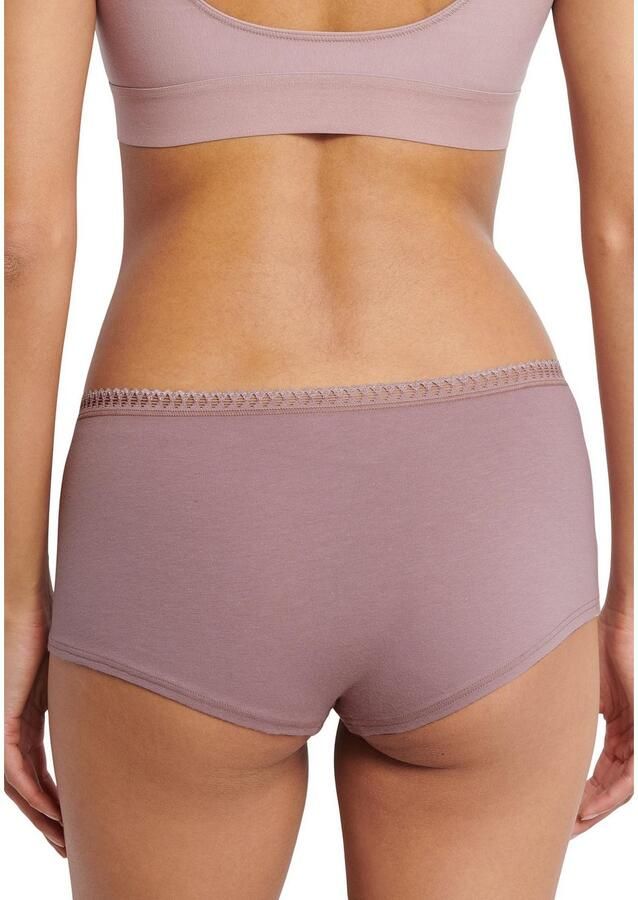 Sloggi Retro hipster GO Crush Kantdetails Multipack katoenmix zacht elastisch comfortabel (Set van 3) - Foto 3