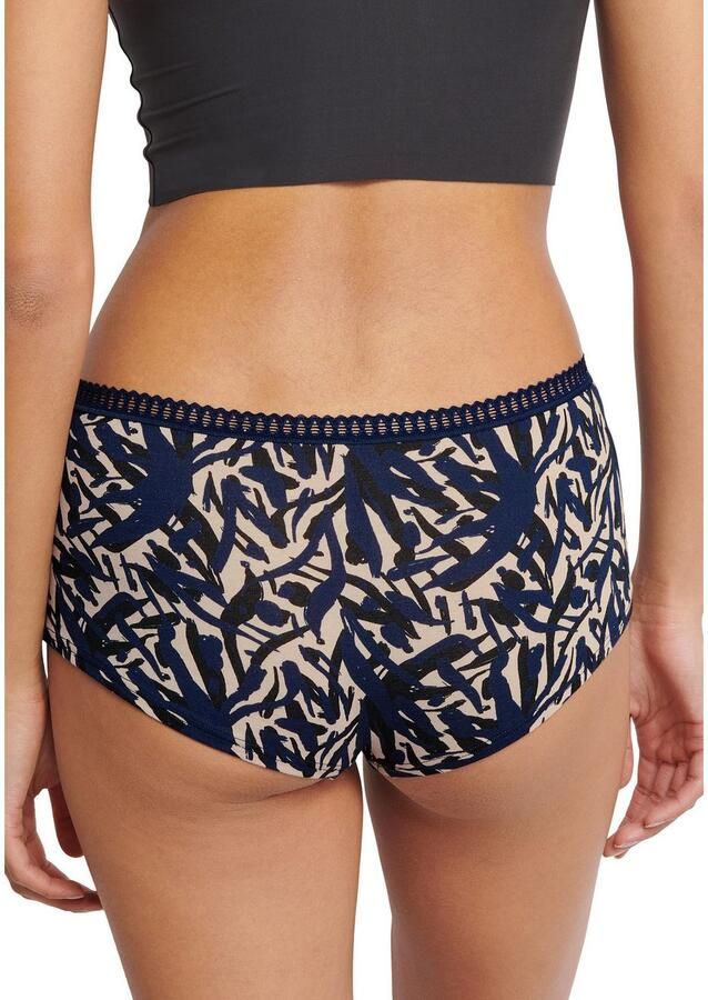 Sloggi Retro hipster GO Crush Kantdetails Multipack katoenmix zacht elastisch comfortabel (Set van 3) - Foto 3