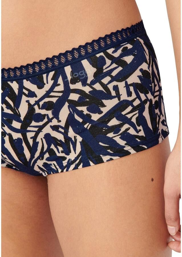 Sloggi Retro hipster GO Crush Kantdetails Multipack katoenmix zacht elastisch comfortabel (Set van 3) - Foto 5