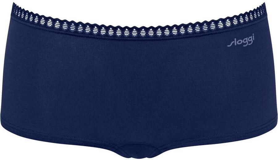 Sloggi Retro hipster GO Crush Kantdetails Multipack katoenmix zacht elastisch comfortabel (Set van 3) - Foto 6