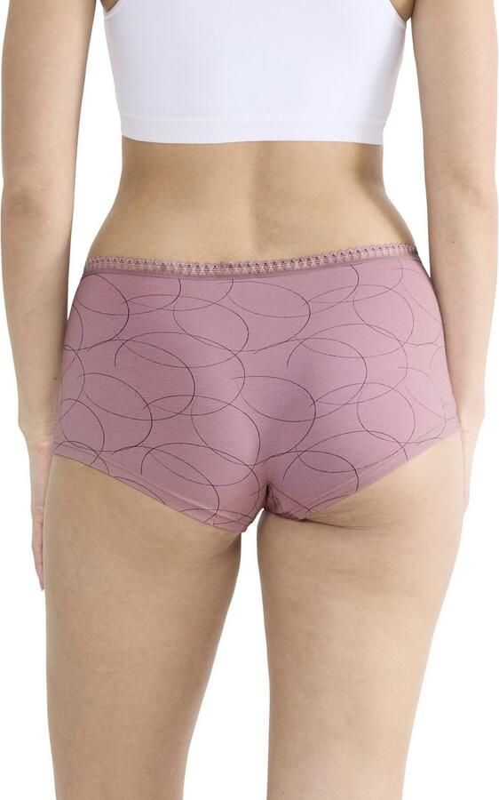 Sloggi Retro hipster GO Crush Kantdetails Multipack katoenmix zacht elastisch comfortabel (Set van 3) - Foto 3