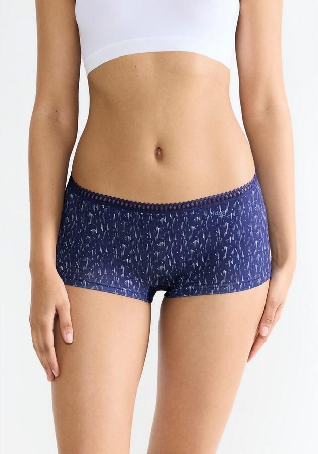 Sloggi Retro hipster GO Crush Kantdetails Multipack katoenmix zacht elastisch comfortabel (Set van 3) - Foto 2