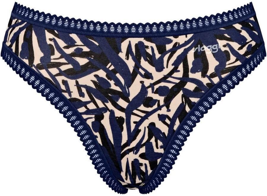 Sloggi Slip GO Crush hoge beenuitsnijding kant vrouwelijk zacht elastisch katoenmix (Set van 3) - Foto 2