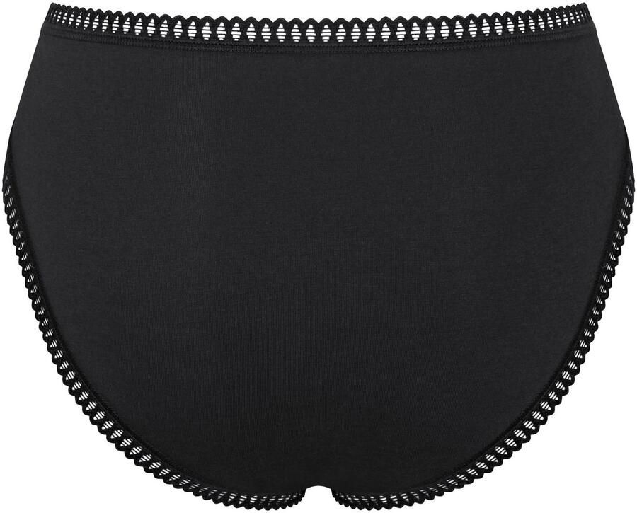 Sloggi Slip GO Crush hoge beenuitsnijding kant vrouwelijk zacht elastisch katoenmix (Set van 3) - Foto 5