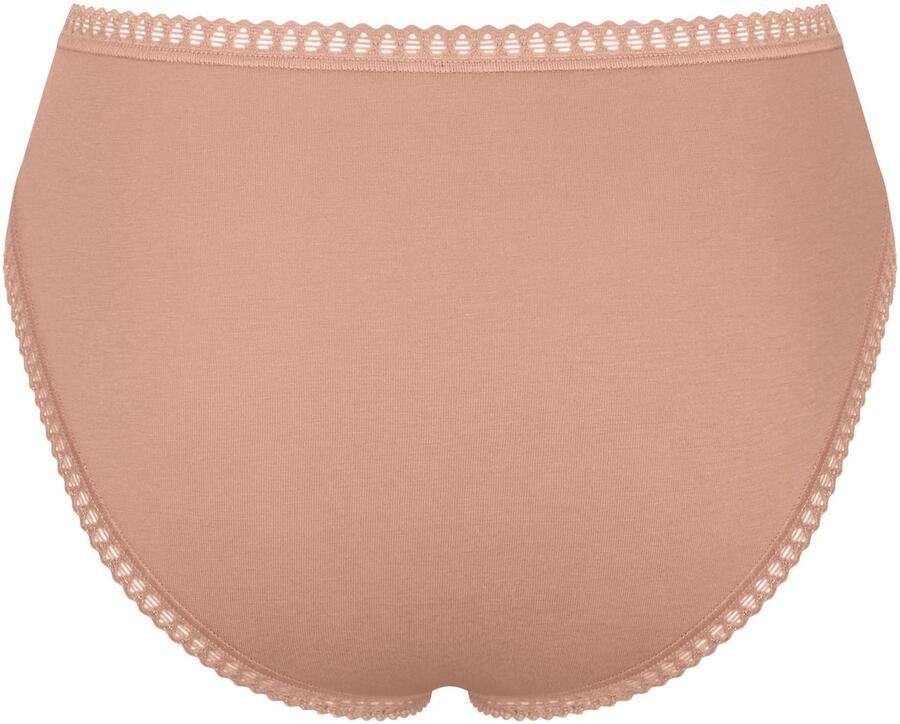 Sloggi Slip GO Crush hoge beenuitsnijding kant vrouwelijk zacht elastisch katoenmix (Set van 3) - Foto 5