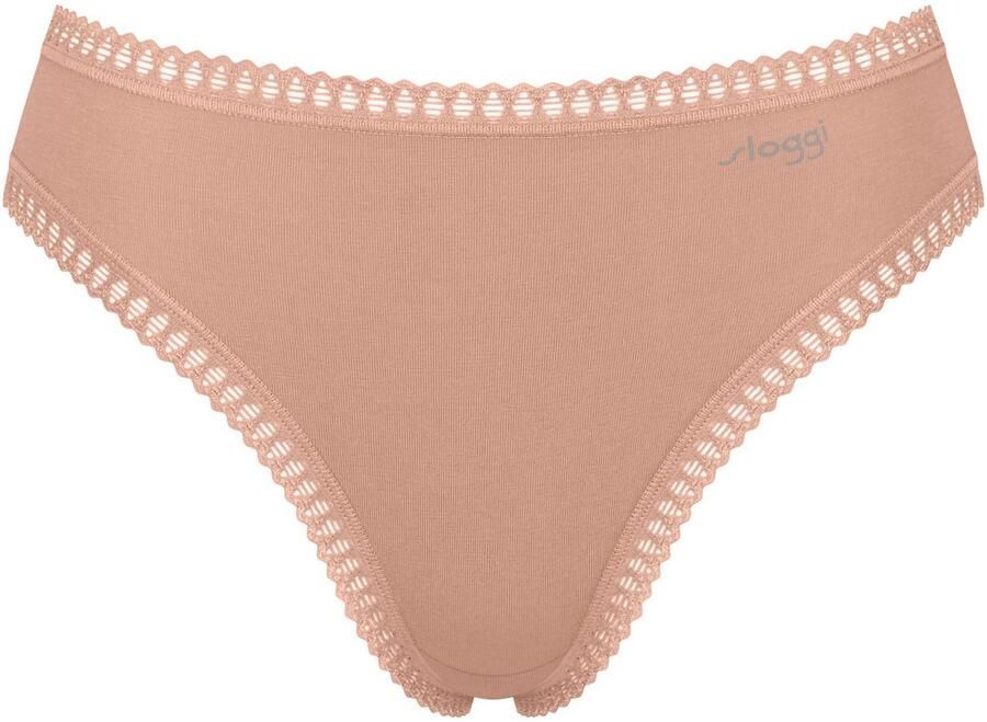 Sloggi Slip GO Crush hoge beenuitsnijding kant vrouwelijk zacht elastisch katoenmix (Set van 3) - Foto 6