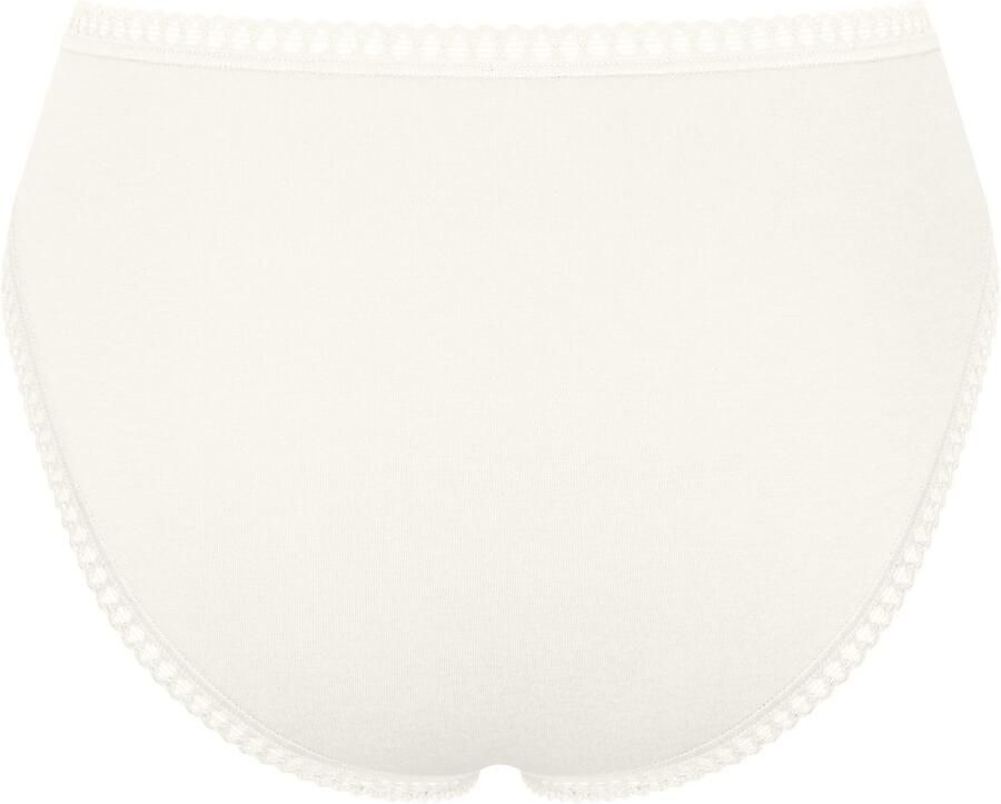 Sloggi Slip GO Crush hoge beenuitsnijding kant vrouwelijk zacht elastisch katoenmix (Set van 3) - Foto 5