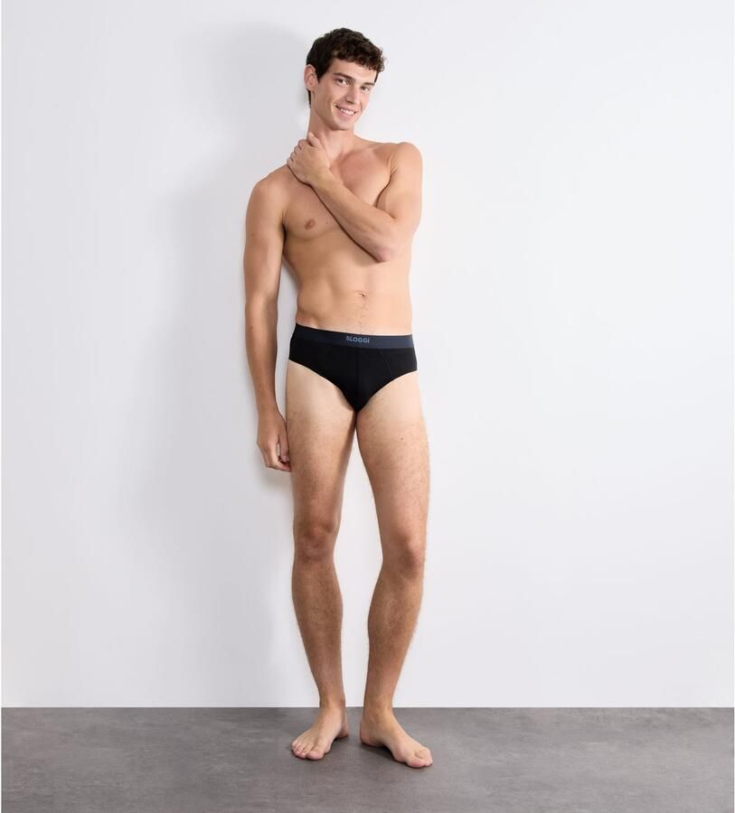 Sloggi Slip Men EVER Ease temperatuurregulerend sneldrogend ademend zonder ingreep (2 stuks) - Foto 3