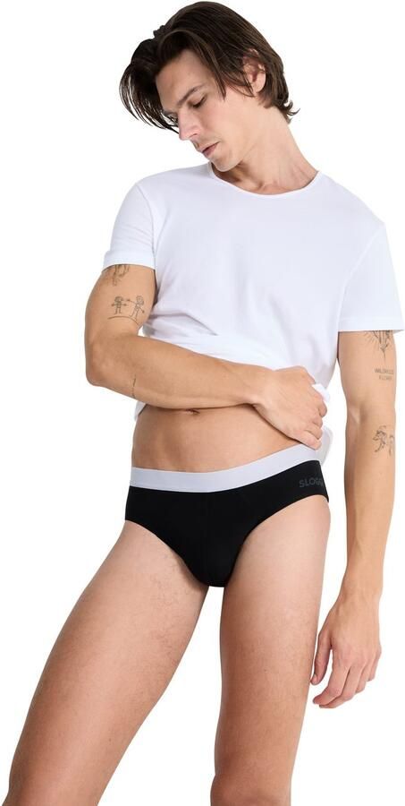 Sloggi Slip Men GO ABC 2.0 eenvoudig katoenmix elastisch zonder ingreep (Set van 2) - Foto 4