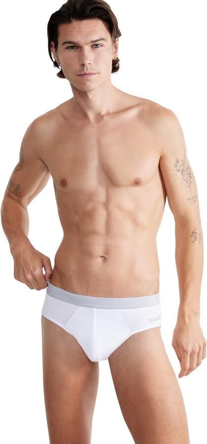 Sloggi Slip Men GO ABC 2.0 eenvoudig katoenmix elastisch zonder ingreep (Set van 2) - Foto 5