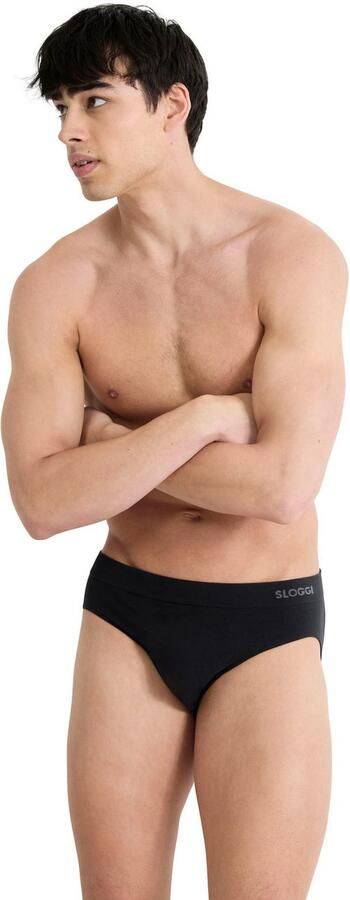 Sloggi Slip Men GO Smooth naadloos ademend katoenmix zonder ingreep elastisch (Set van 2) - Foto 6