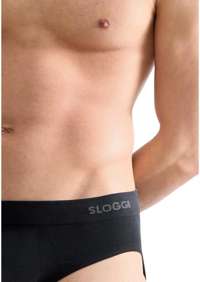 Sloggi Slip Men GO Smooth naadloos ademend katoenmix zonder ingreep elastisch (Set van 2) - Foto 2