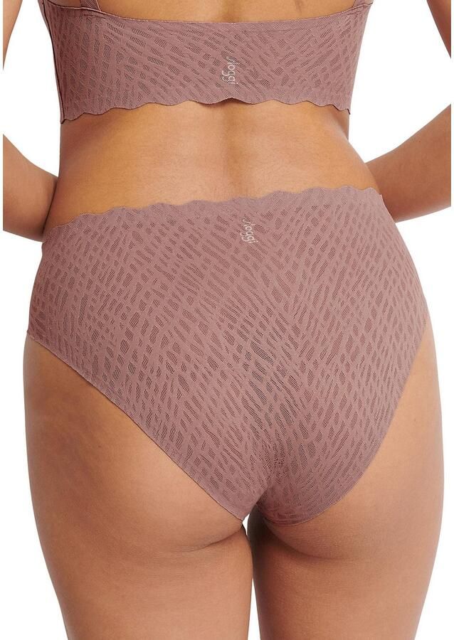 Sloggi Slip ZERO Feel Bliss onzichtbaar stretch-kant hoge beenuitsnijding freecut-randen (1 stuk) - Foto 2