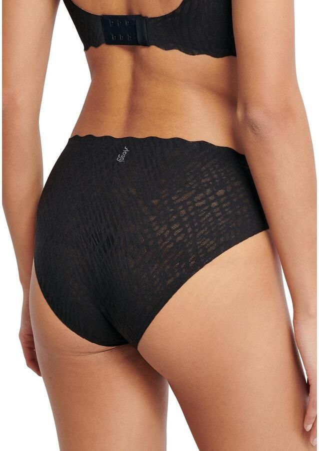 Sloggi Slip ZERO Feel Bliss onzichtbaar stretch-kant hoge beenuitsnijding freecut-randen (1 stuk) - Foto 3
